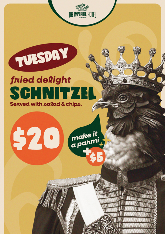 Tuesday Special: Schnitzel Night 